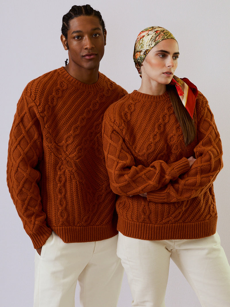 Patchwork Cable Crew
