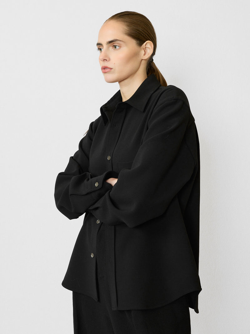 Wool Over Shirt