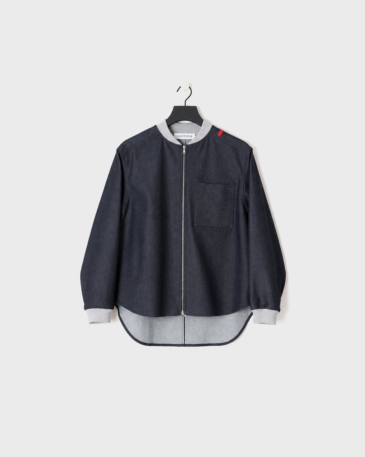 Denim Bomber Shirt