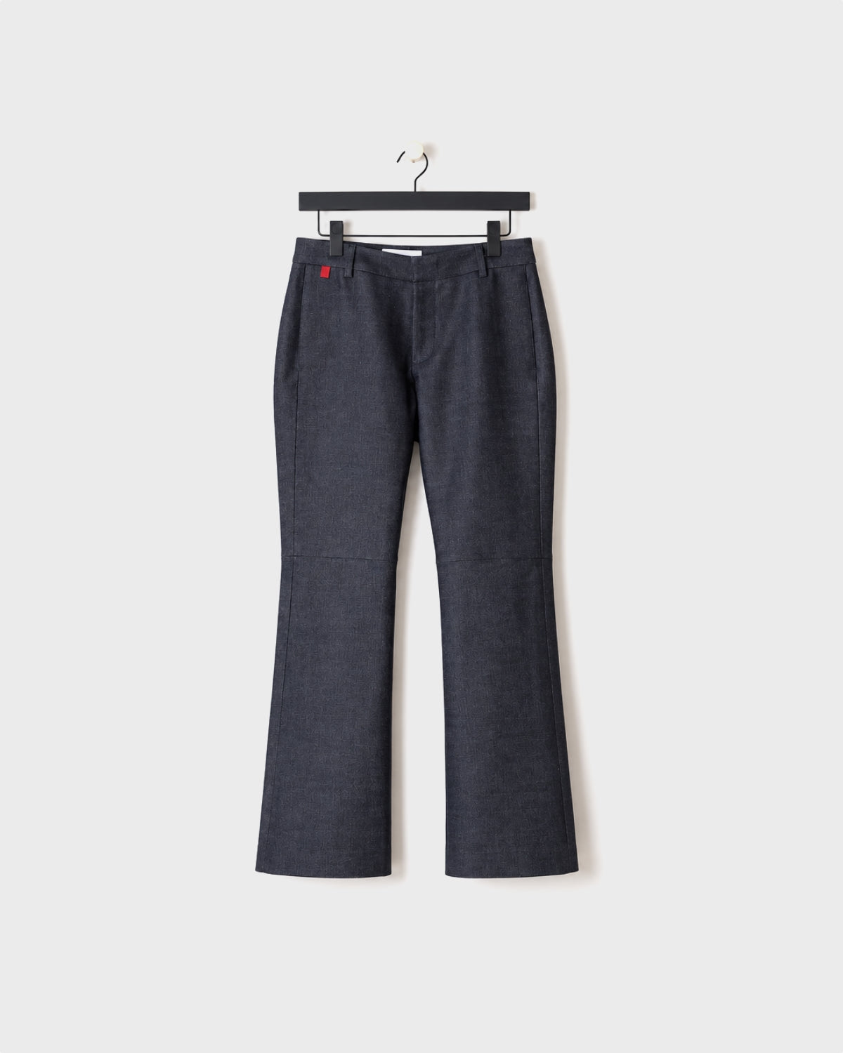 Denim Pant With Knee Seam